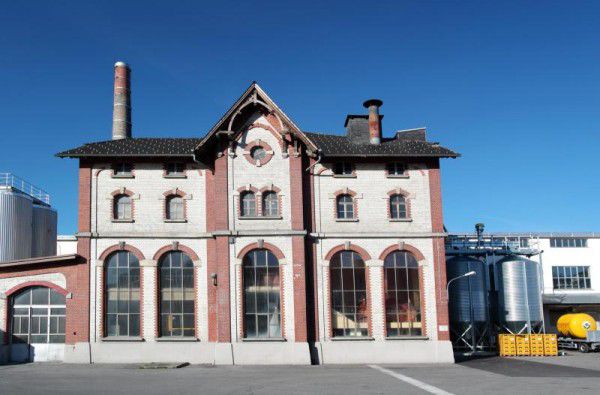 Das Gebäude steht unter Denkmalschutz. Brauerei Frastanz