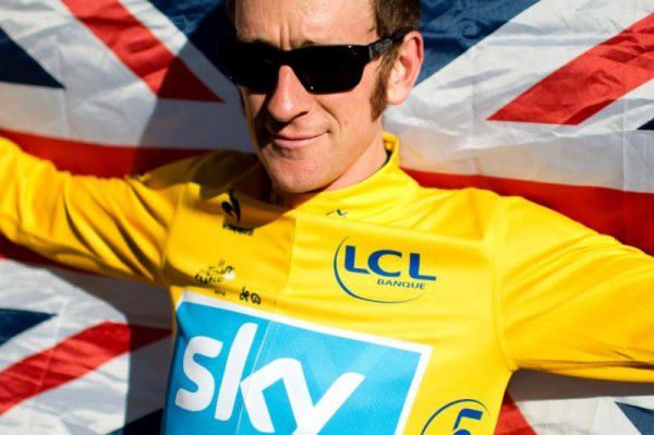 Bradey Wiggins im Moment seines größten Triumphes. Dem Sieg bei der Tour de France 2012. Apa