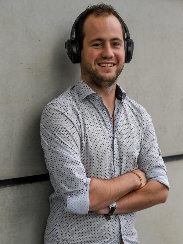 David Strolz hat seine erste Silent Disco in London erlebt. Waldner/ Privat