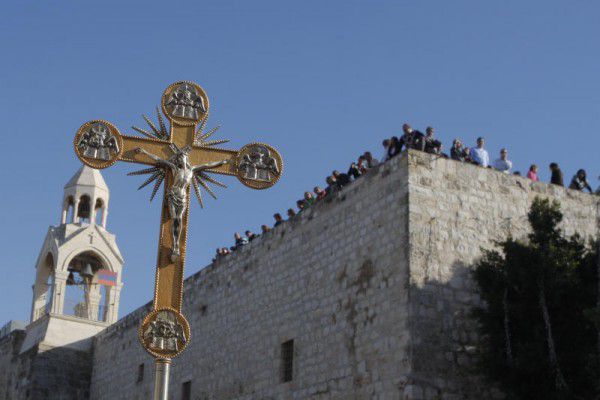 Die Geburtskirche auf einem Bild aus dem Jahr 2010. ap/ Nasser Shiyoukhi