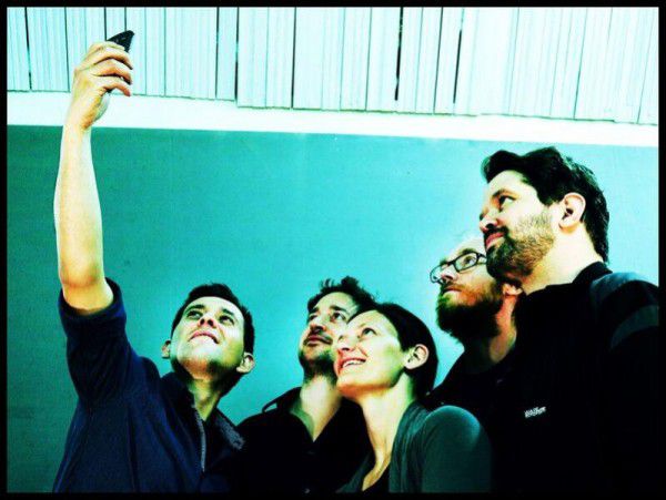 Ein Selfie der Indie-Band „Bell Etage“. Bell Etage