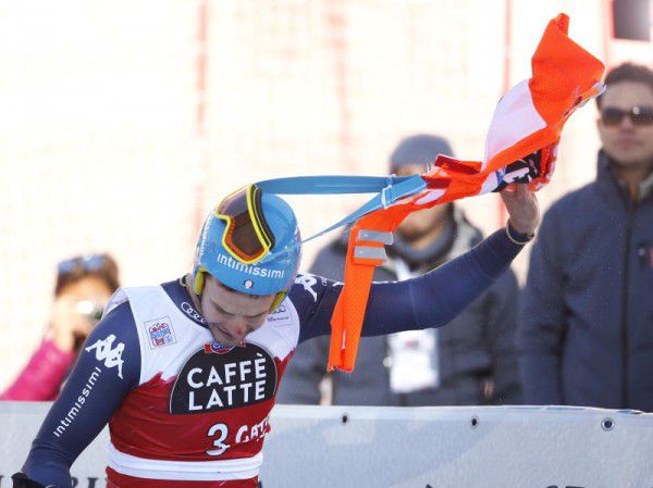 Mit „rotem Umhang“ flog Christof Innerhofer 2015 auf Platz vier.gepa, Reuters