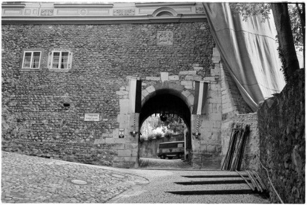 Tor der Oberstadt in Bregenz.Helmut Klapper, Vorarlberger Landesbibliothek