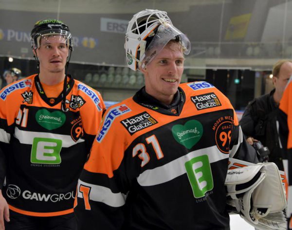 Als Zintis Zusevics das 3:0 der Grazer erzielte schien, das Spiel entschieden. Doch am Ende hieß der Matchwinner Sebastian Dahm, weil der Keeper viele Möglichkeiten der Bulldogs zunichte machte. Gepa