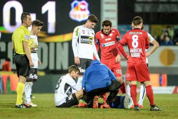 Boris Prokopic musste gegen St. Pölten vorzeitig vom Feld. GEPA/Lerch