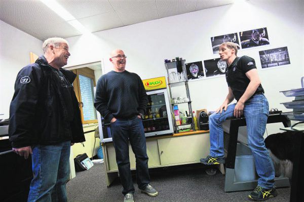 Die Bulldogs rund um Dave MacQueen, Rick Nasheim und Alexander Kutzer planen bereits den Kader für die neue Saison. Klaus Hartinger