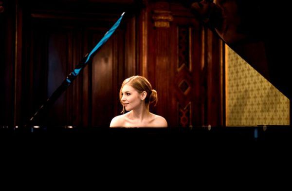Die Pianistin Hanna Bachmann. Richard-Wagner-Verband Vorarlberg