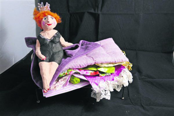 Die Prinzessin thront buchstäblich auf der Erbse.