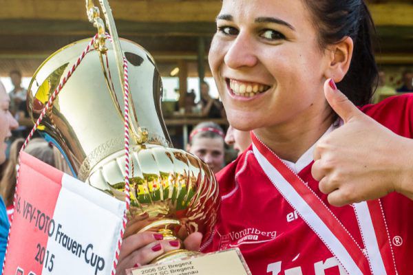 Die Rankweiler Damen kürten sich in der Vergangenheit fünf Mal zum Vorarlberger Cupsieger und sind auch amtierender Champion. Steurer (2)