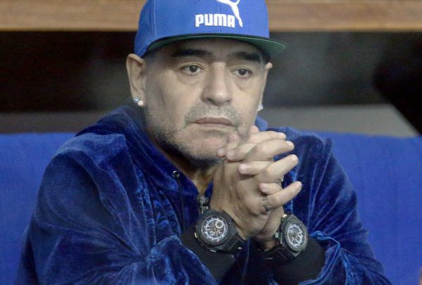 Diego Maradona nimmt sich kein Blatt vor den Mund. AP