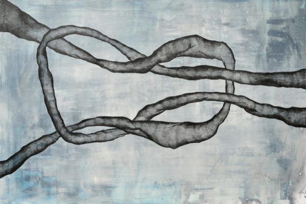 „Double Double Bind“ (l.), „Coming to Terms“ (r.) und aus der Agostinelli-Serie „Raunacht“ (gr. Bild).