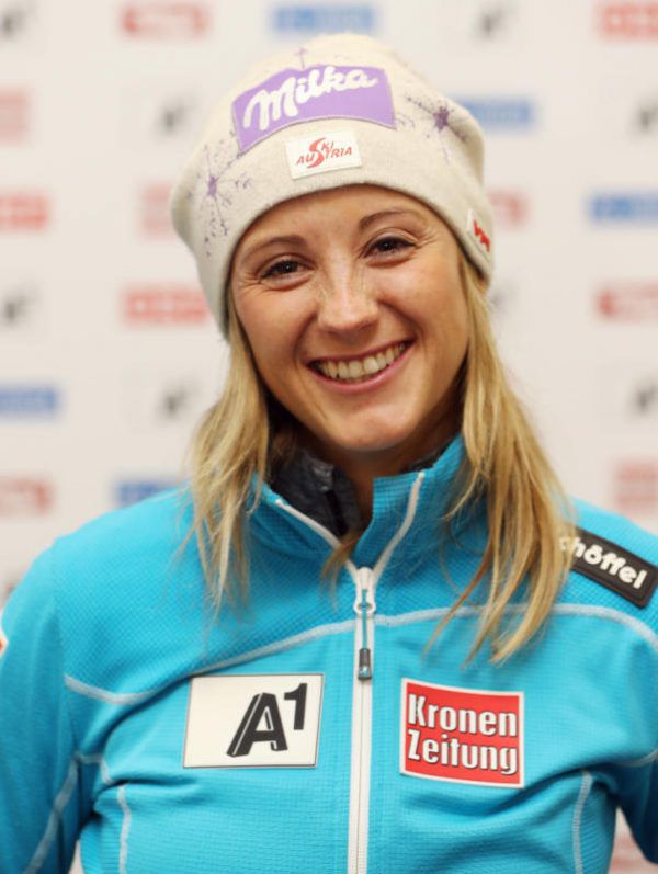 Im Abfahrtstraining lief es ganz gut für Michaela Kirchgasser. Die Salzburgerin landete auf dem 16. Platz. Gepa