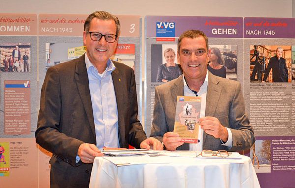 Johannes Ortner (l.) und Geschäftsführer Michael Haim. wkv