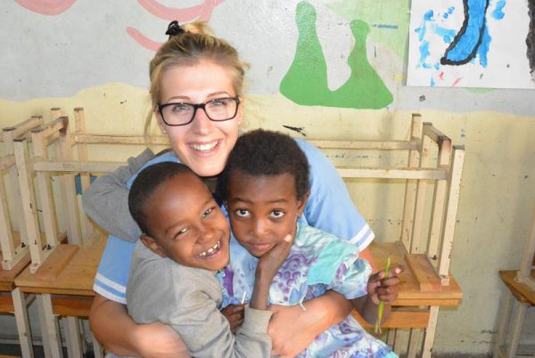 Nicole Heim war für die Caritas in Äthiopien tätig. Sie besucht auch heute noch die Kinder im „Kidane Mehret“. Caritas