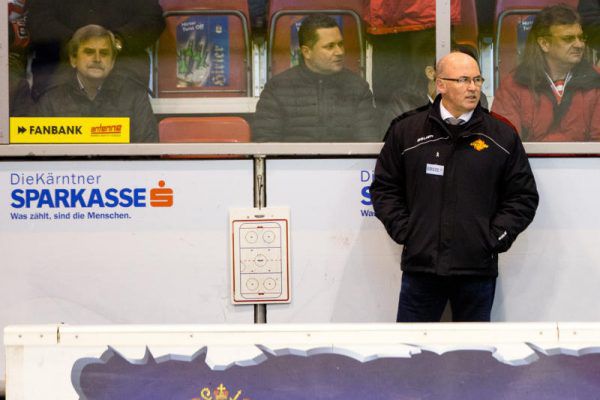 Rick Nasheim (l.) stand in der Vorsaison bei den Vienna Capitals an der Bande. Künftig wird er Dave MacQueen (r.) zuarbeiten. Gepa /Lerch