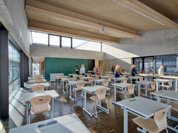 Vier Stammklassenräume haben nun zusätzlich Platz. © Studio22