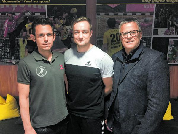 Ab Sommer ein Team in Bregenz: Geschäftsführer Christoph Makovec, Jörg Lützelberger und Roland Frühstück. verein