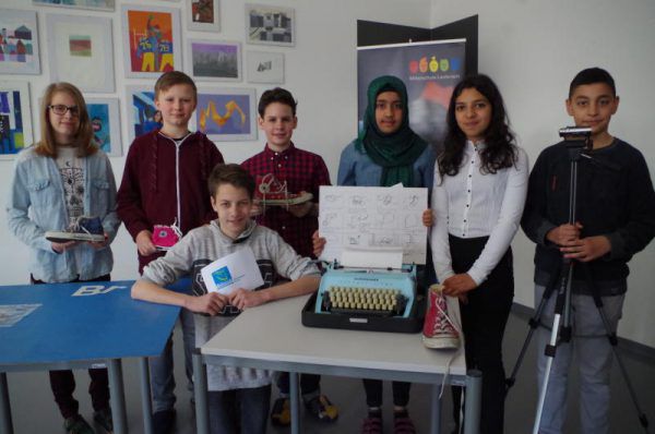 Am Donnerstag präsentierten die Schüler in der Mittelschule in Lauterach ihr Projekt. Bergauer