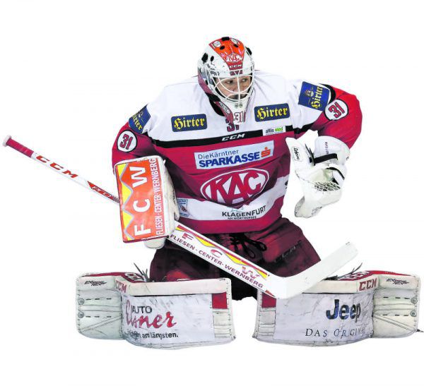 David Madlener hat im Play-off eine Fangquote von 95 Prozent. GEPA