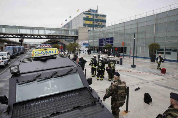 Der Flughafen Paris-Orly war nach der vereitelten Terrorattacke für mehrere Stunden komplett gesperrt. Reuters