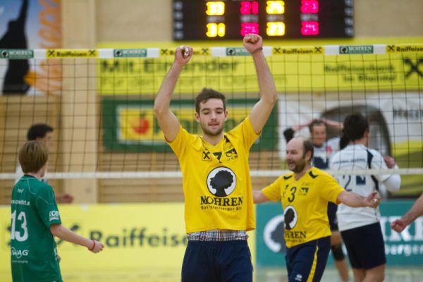 Die Herren des VC Wolfurt wollen bald wieder zweitklassig jubeln. Steurer
