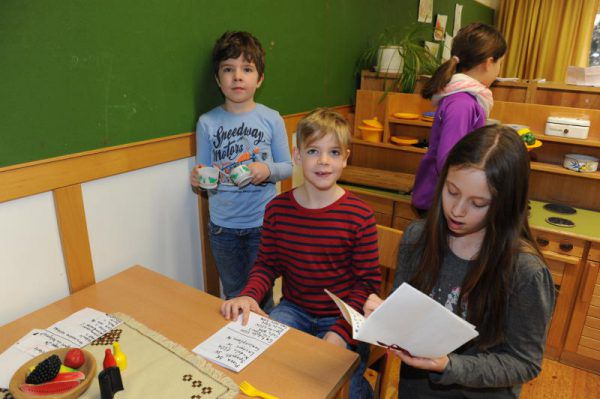 Die Spielküche wurde zur Pizzeria umfunktioniert. Stadt Dornbirn
