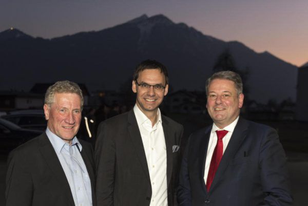 Erich Schwärzler, Markus Waller und Andrä Rupprechter (v.l.).
