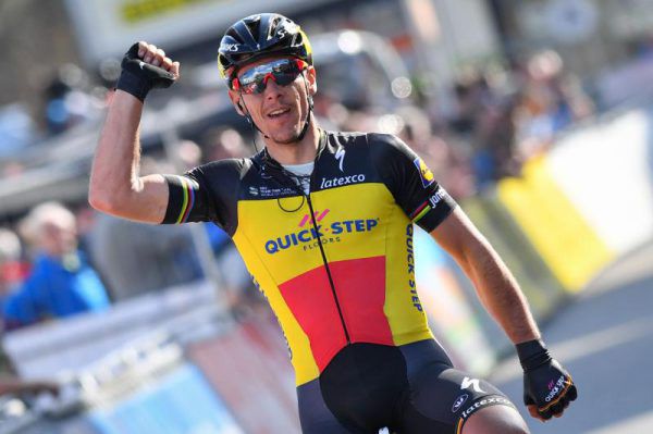 Ihn gilt es zu schlagen: Der belgische Meister Philippe Gilbert ist der Leader der Rundfahrt. APA