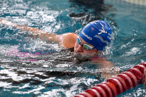 Lara Dona siegte in 18:53.95 über 1500 Meter Freistil. Gepa/Lerch