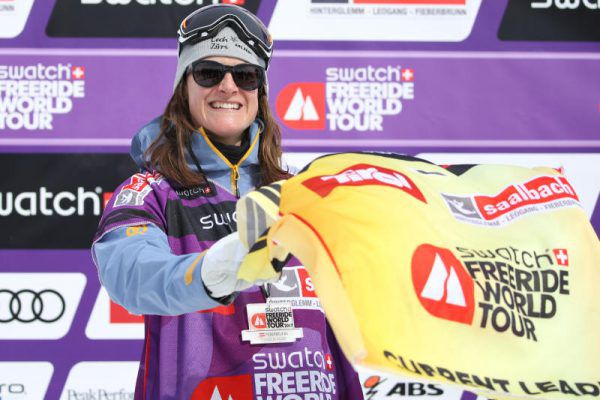 Lorraine Huber strahlte in Fieberbrunn vom obersten Treppchen. Auch Thomas Feurstein stürmte das Podium. Gepa (2)