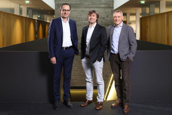 Michael Grahammer, Reinhard Schertler und Joachim Alge. i+R Gruppe/Dietmar Walser