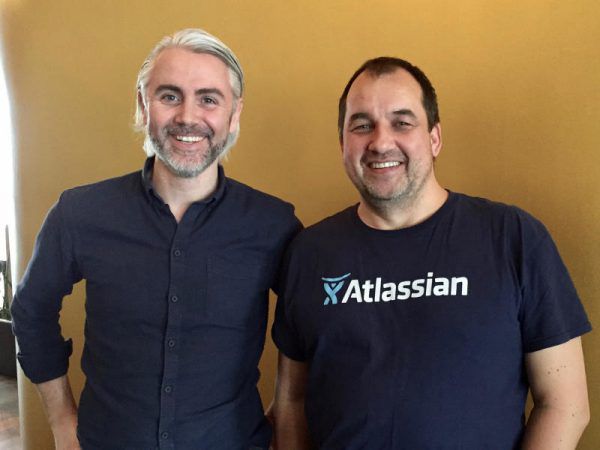 Stefan Hagen (HGN/links) und Robert Panholzer (Atlassian). Hagen Management