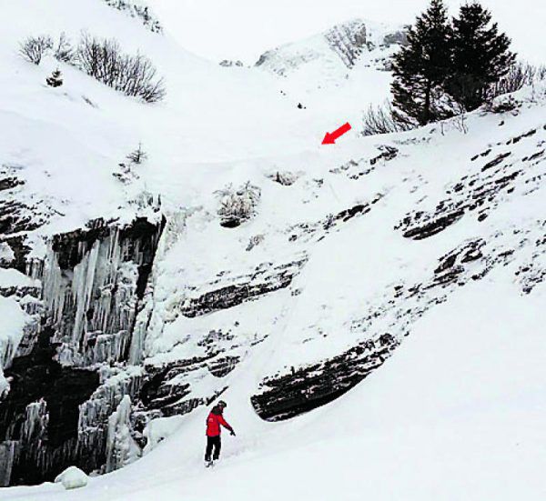 Trotz Schneetreibens hatte der Boarder die Piste verlassen. Polizei