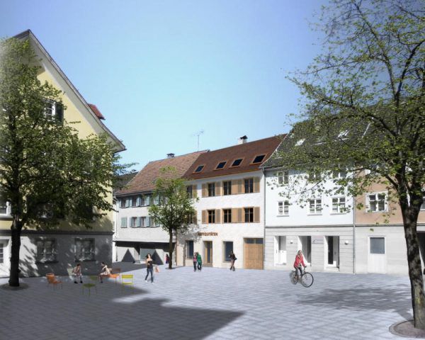Vier neue Bauprojekte sollen die Hohenemser Innenstadt künftig beleben. Die Investitionssumme beträgt 6,9 Millionen Euro. Lacha & Partner