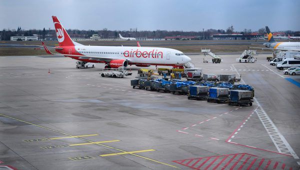 Bei Air Berlin laufen Umstrukturierungsmaßnahmen. AFP
