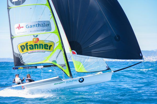 Bildstein/Hussl kämpfen um den Einzug ins Medal-Race. Privat