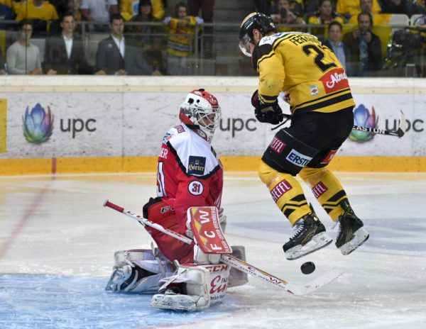 David Madlener konnte nur zusehen, wie die Capitals zauberten.Gepa