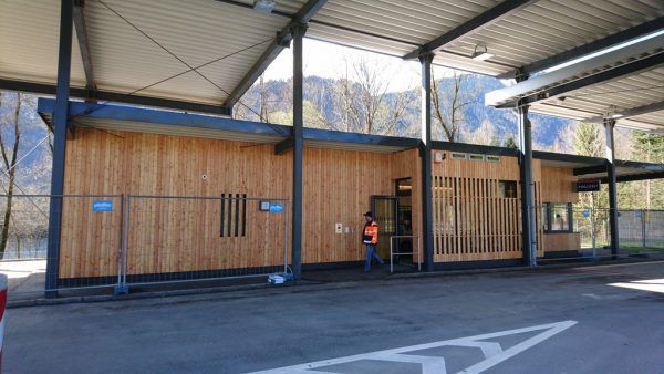 Beim Kontrollplatz Nüziders wurde der Lkw überprüft. Archivbild/Asfinag