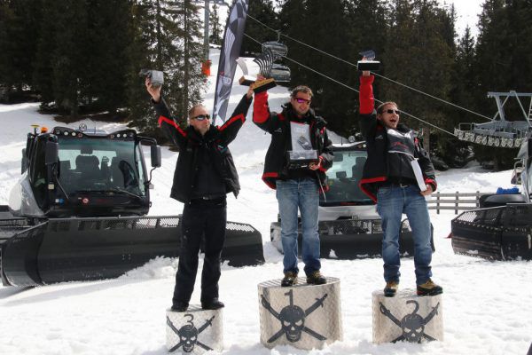 Patrick Bachmann und Johannes Biermaier auf den Plätzen eins und zwei.prinoth cup 2017