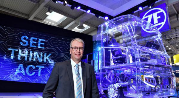 ZF-CEO Stefan Sommer zeigte sich mit dem Jahresergebnis zufrieden.