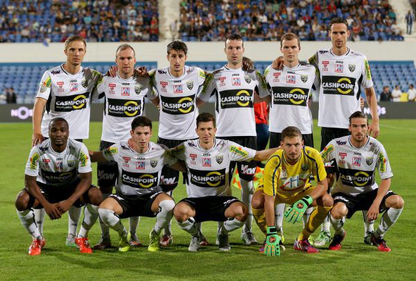 Altach vor dem Spiel gegen Belenenses. Gepa