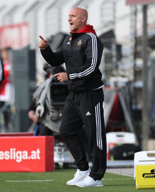 Auch unter Goran Djuricin bleibt es schwierig für Rapid. GEPA