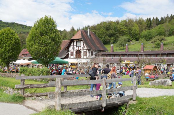 Besucher aus dem ganzen Land kamen zum Fest auf den Sunnahof.Lebenshilfe Vorarlberg