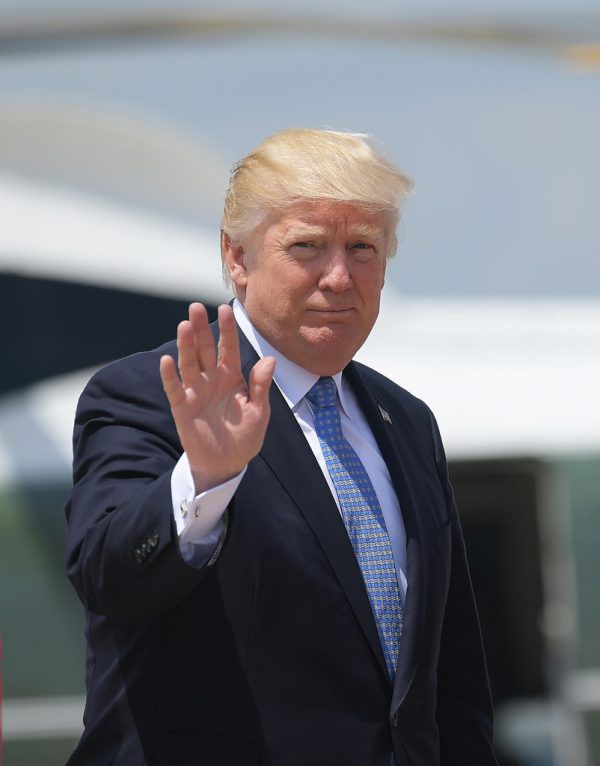Donald Trump begibt sich auf Reise. MANDEL NGAN/AFP