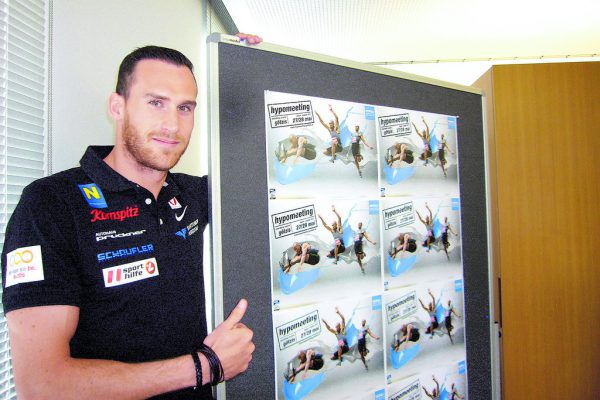 Freut sich auf Götzis: Dominik Distelberger. Jochen Dedeleit