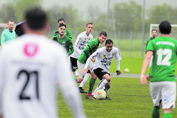 In Altach gab’s gestern Fußballschonkost. Klaus Hartinger