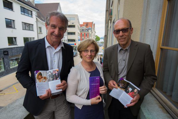 Linhart, Dieing und Rauth (v.l.). Klaus Hartinger