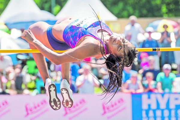 Olympiasiegerin Thiam sollte der Sprung aufs obers­te Podest gelingen.  APA/Stiplovsek
