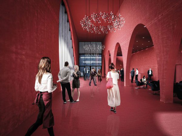 So soll die neue Messehalle aussehen. Marte.Marte