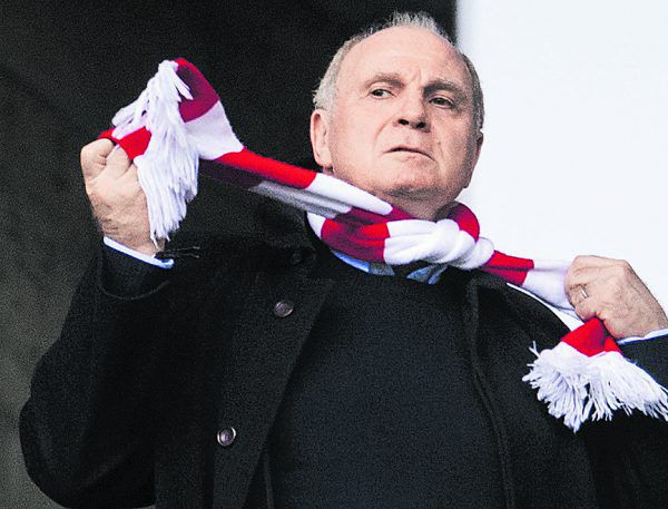 Uli Hoeneß platzte bei einer Veranstaltung in Liechtenstein der Kragen.APA